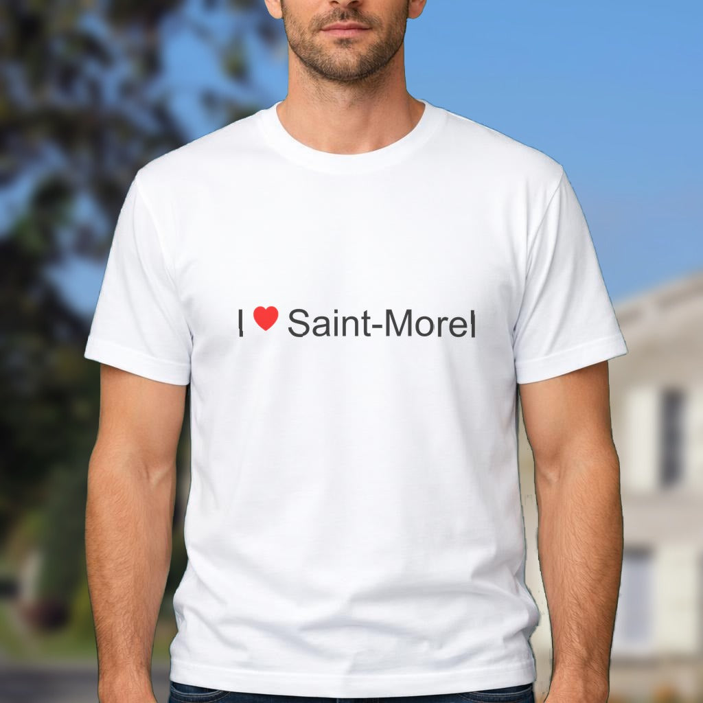 T-shirt I love saint-morel