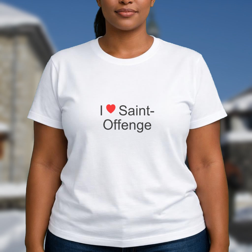 T-shirt I love saint-offenge