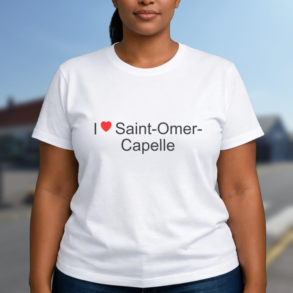 T-shirt I love saint-omer-capelle