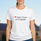 T-shirt I love saint-onen-la-chapelle