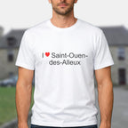 T-shirt I love saint-ouen-des-alleux