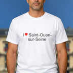 T-shirt I love saint-ouen-sur-seine