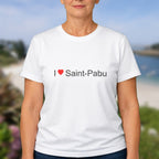 T-shirt I love saint-pabu