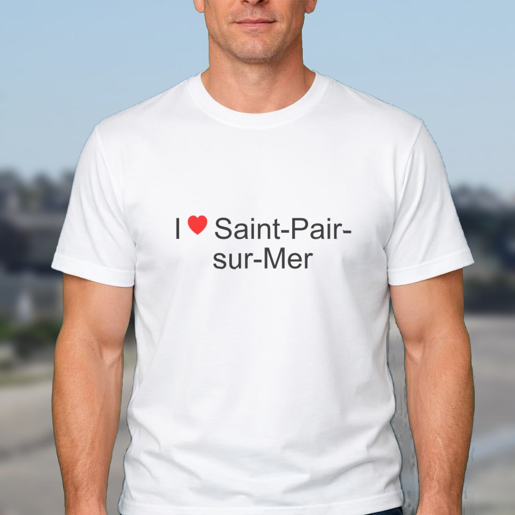 T-shirt I love saint-pair-sur-mer