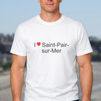T-shirt I love saint-pair-sur-mer