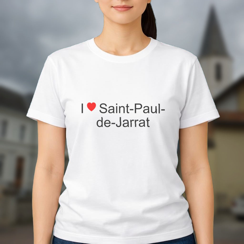 T-shirt I love saint-paul-de-jarrat