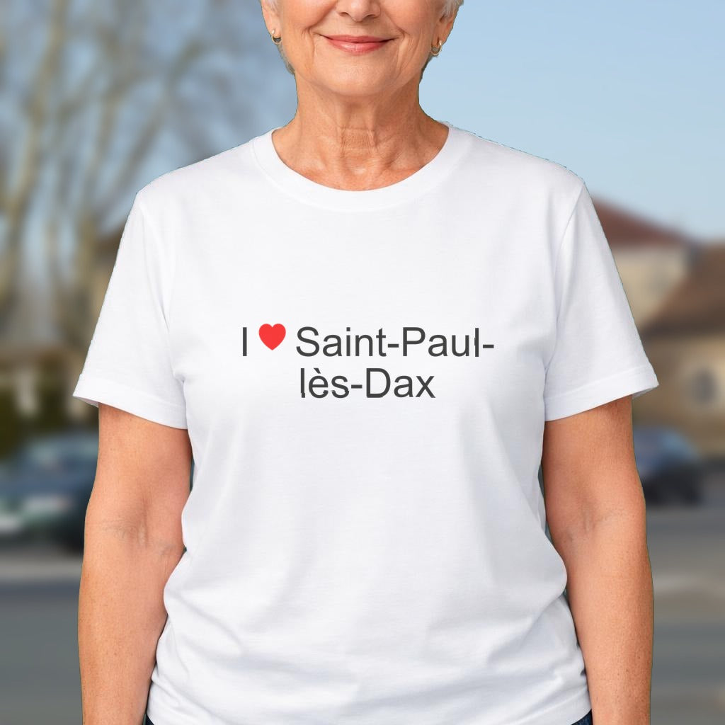 T-shirt I love saint-paul-lès-dax