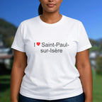 T-shirt I love saint-paul-sur-isère