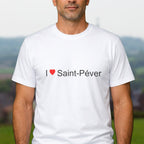 T-shirt I love saint-péver