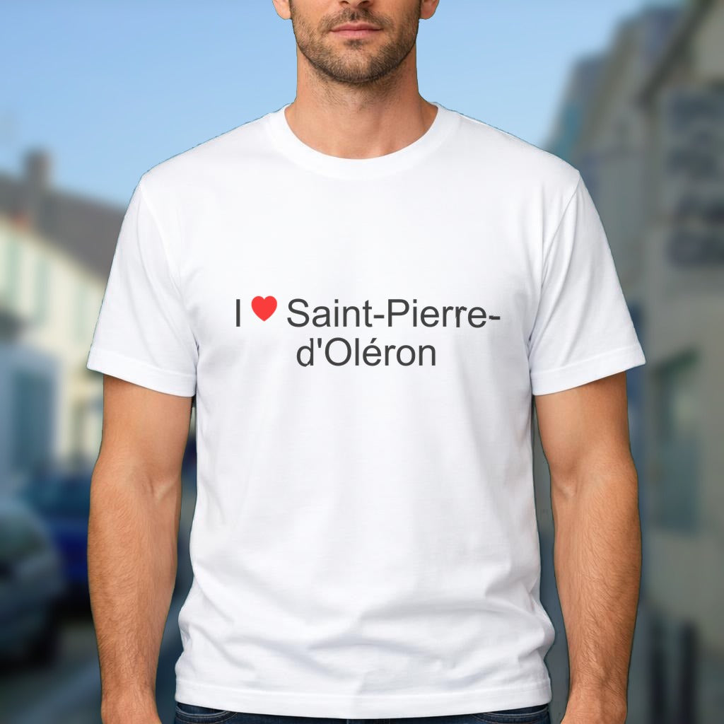 T-shirt I love saint-pierre-d'oléron