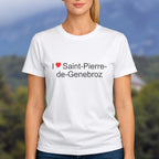 T-shirt I love saint-pierre-de-genebroz