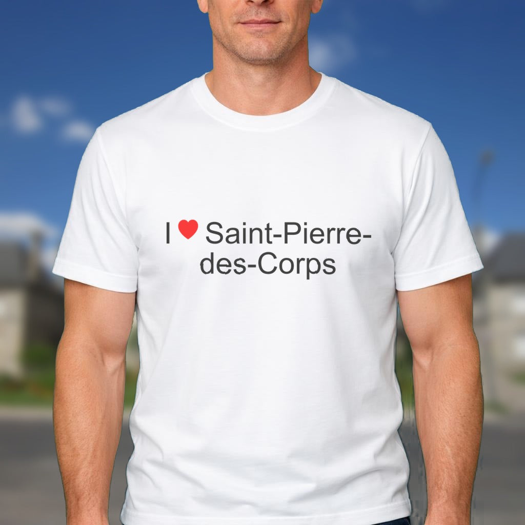 T-shirt I love saint-pierre-des-corps