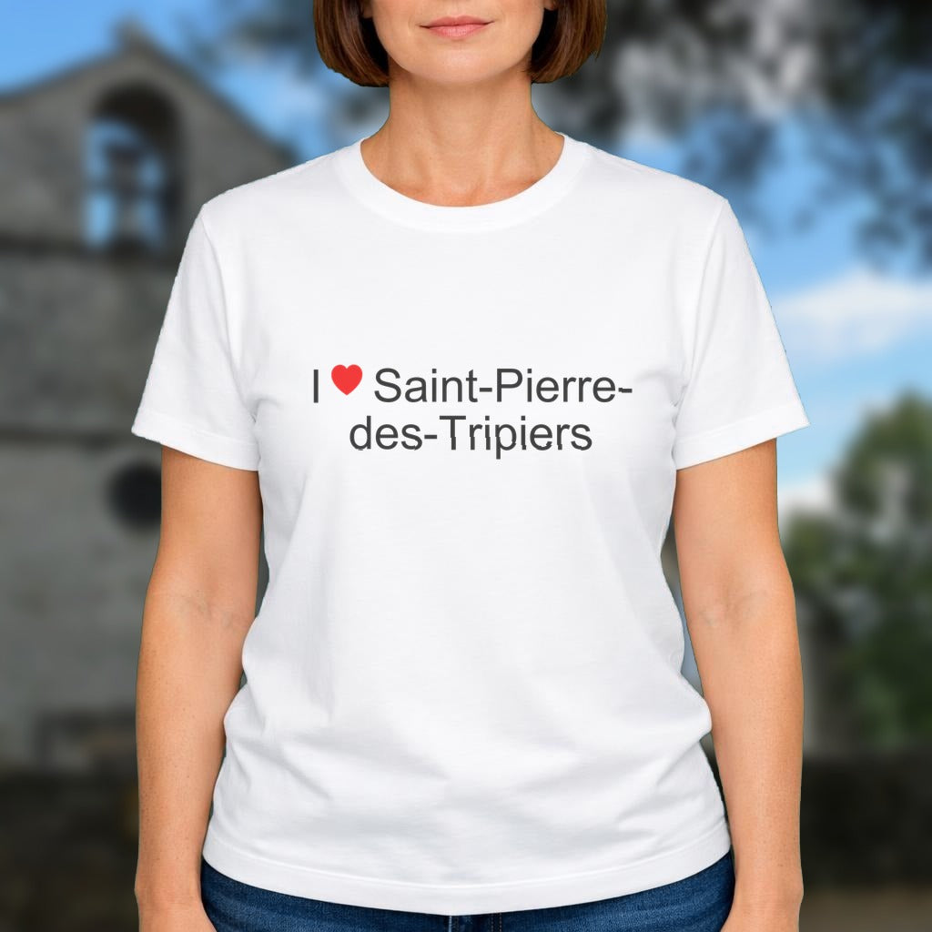 T-shirt I love saint-pierre-des-tripiers
