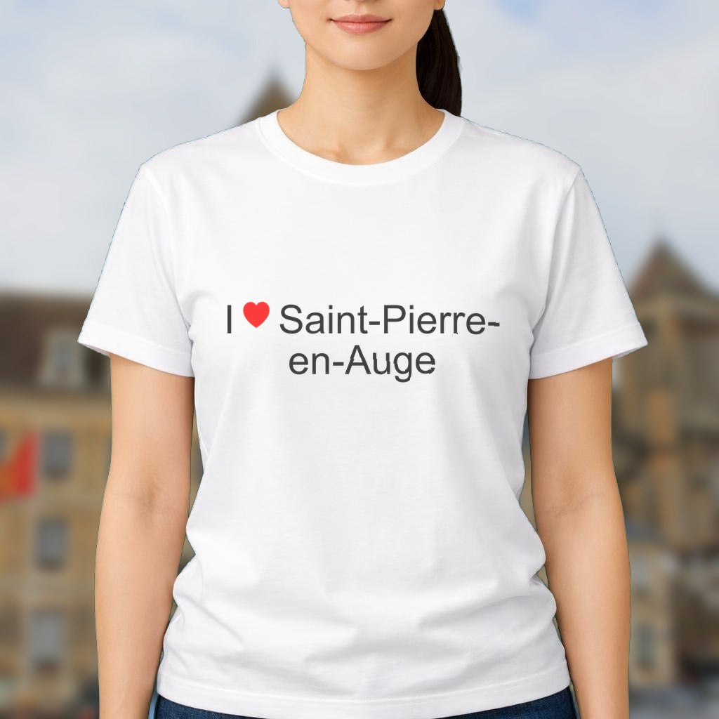 T-shirt I love saint-pierre-en-auge