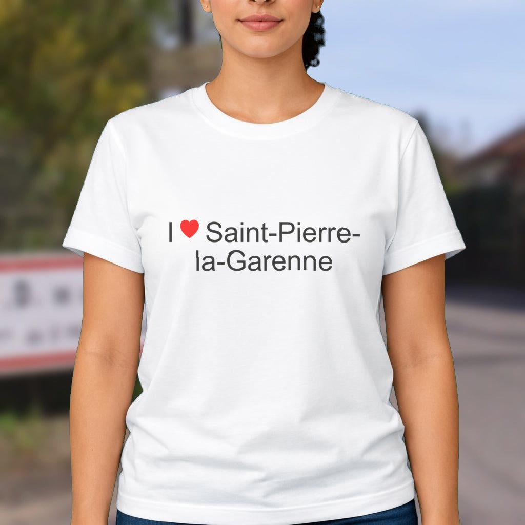 T-shirt I love saint-pierre-la-garenne