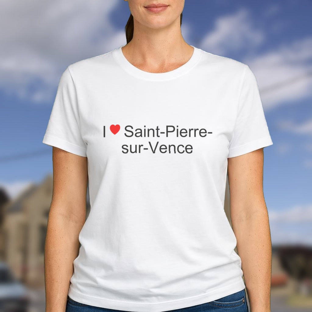 T-shirt I love saint-pierre-sur-vence