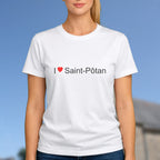 T-shirt I love saint-pôtan