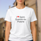 T-shirt I love saint-quentin-la-poterie