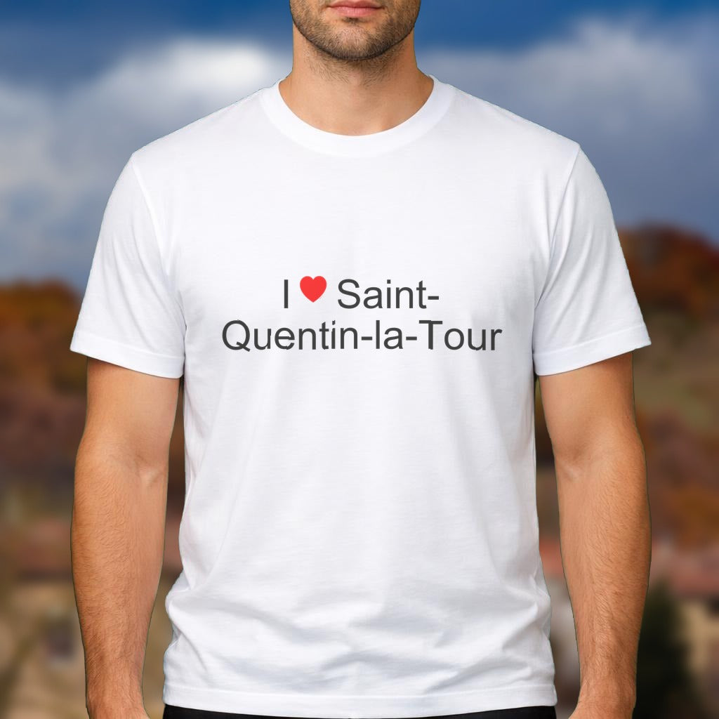 T-shirt I love saint-quentin-la-tour