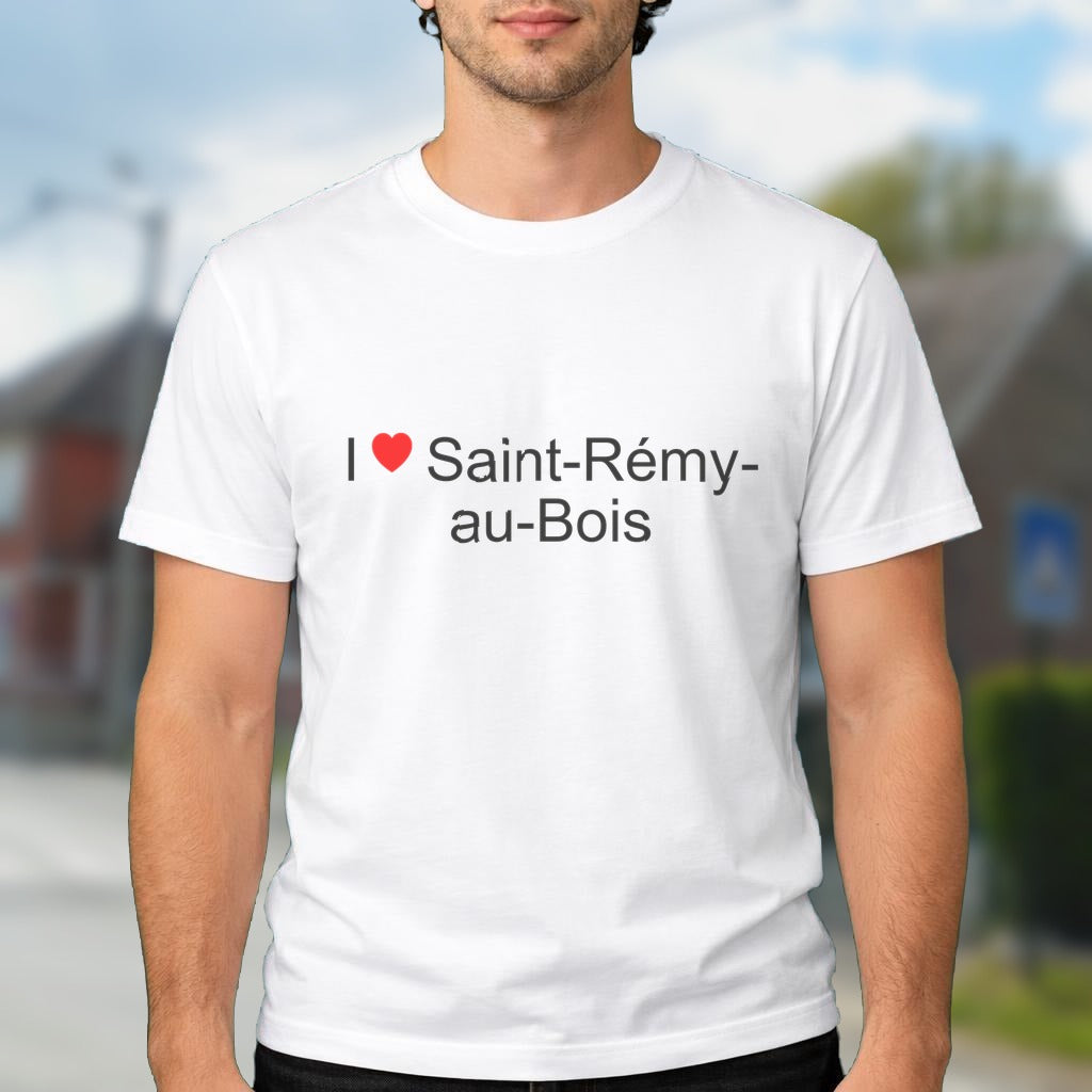 T-shirt I love saint-rémy-au-bois
