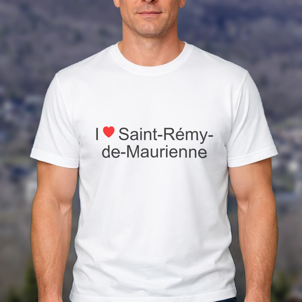 T-shirt I love saint-rémy-de-maurienne