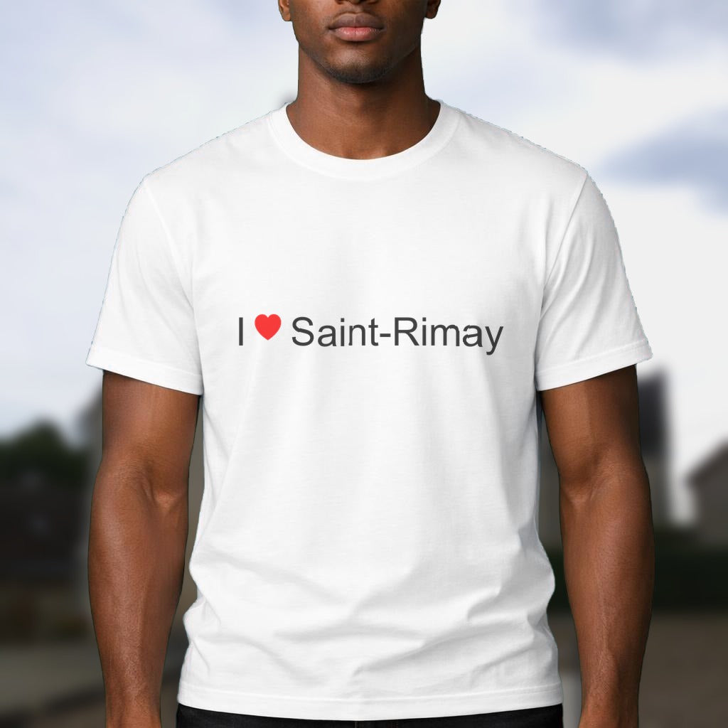 T-shirt I love saint-rimay