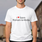 T-shirt I love saint-romain-la-motte