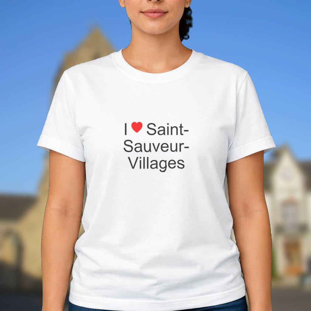 T-shirt I love saint-sauveur-villages