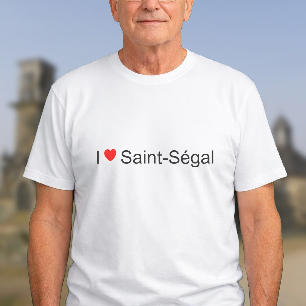 T-shirt I love saint-ségal