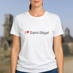 T-shirt I love saint-ségal