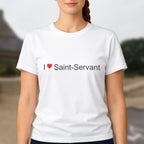 T-shirt I love saint-servant