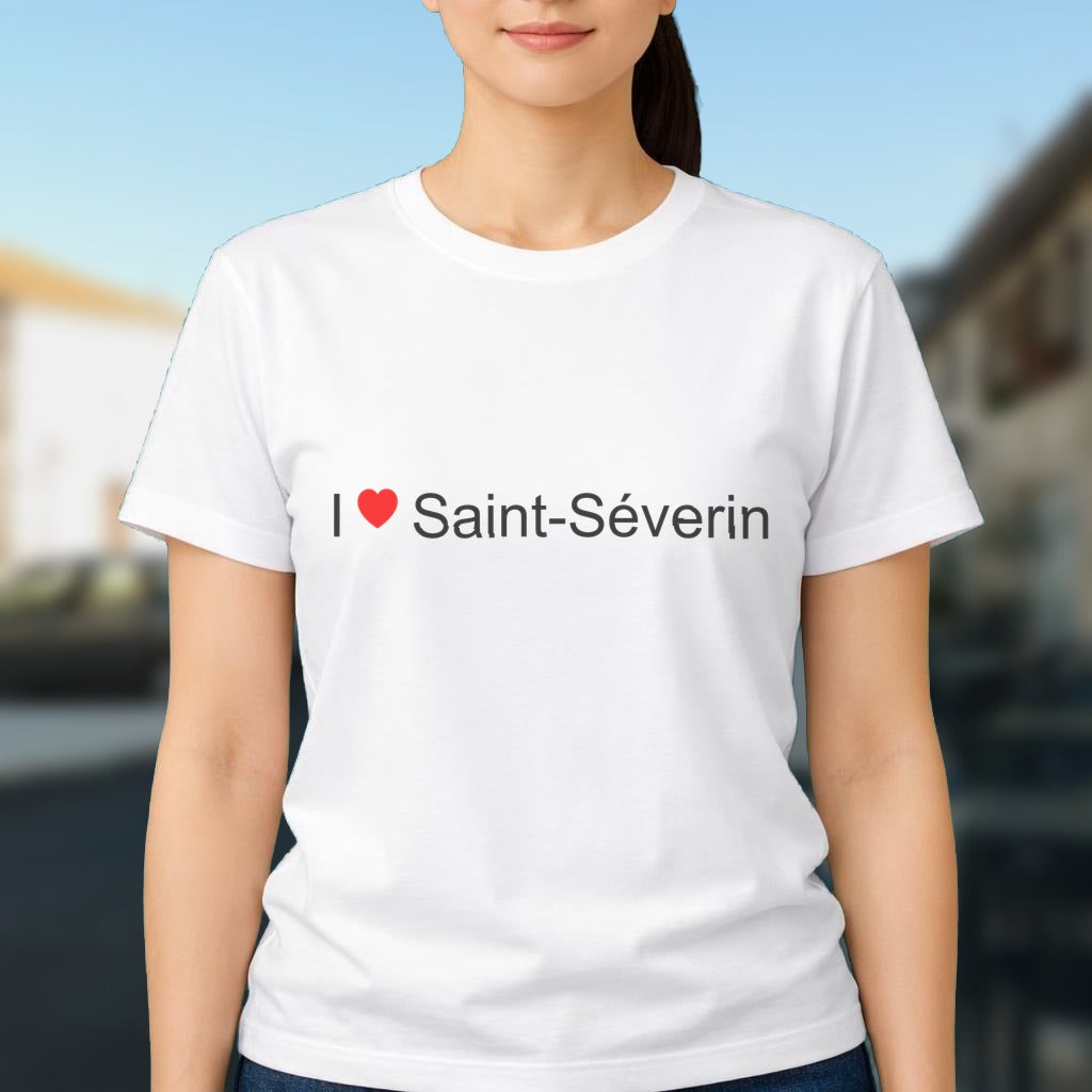 T-shirt I love saint-séverin