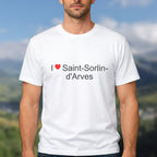 T-shirt I love saint-sorlin-d'arves