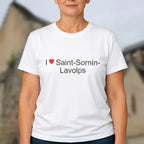 T-shirt I love saint-sornin-lavolps