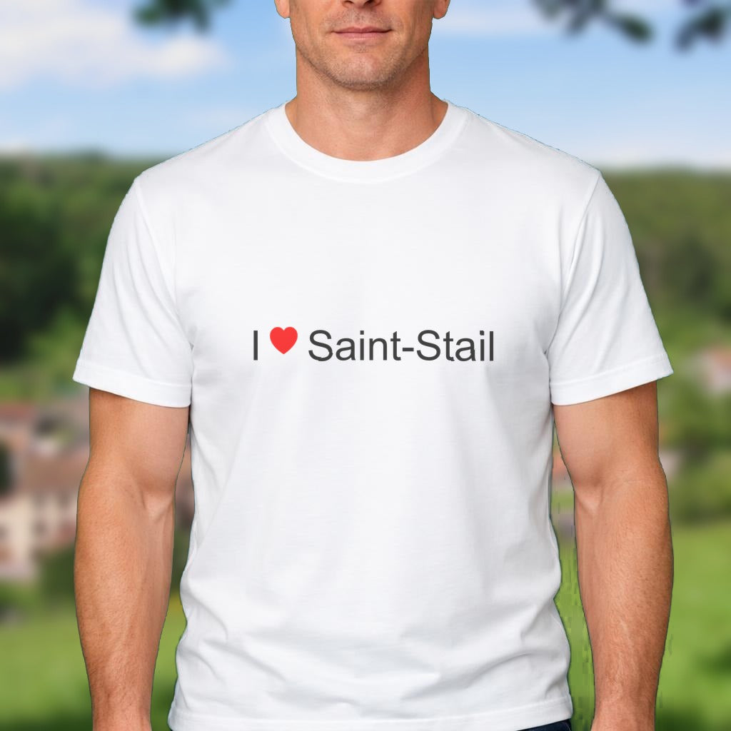 T-shirt I love saint-stail