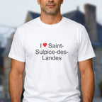 T-shirt I love saint-sulpice-des-landes
