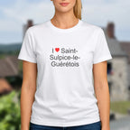 T-shirt I love saint-sulpice-le-guérétois