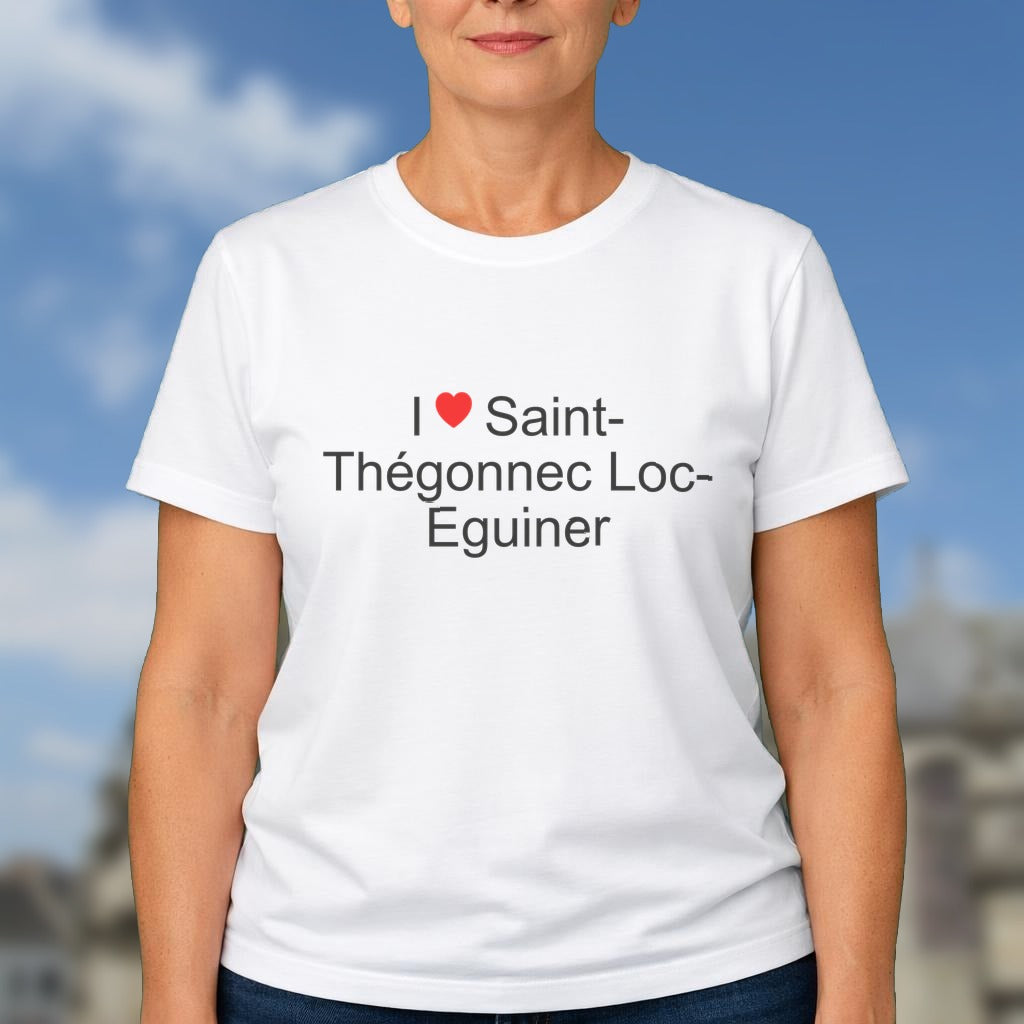 T-shirt I love saint-thégonnec loc-eguiner