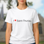T-shirt I love saint-thuriau