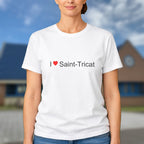 T-shirt I love saint-tricat