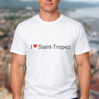T-shirt I love saint-tropez