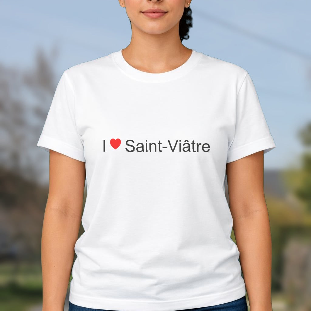 T-shirt I love saint-viâtre
