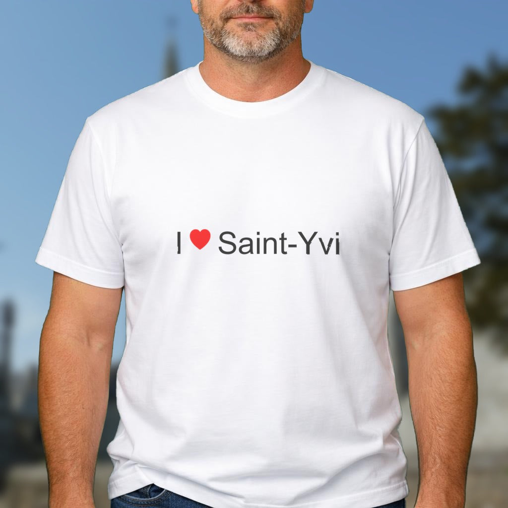 T-shirt I love saint-yvi