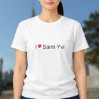 T-shirt I love saint-yvi