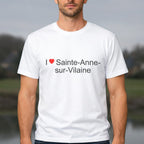 T-shirt I love sainte-anne-sur-vilaine