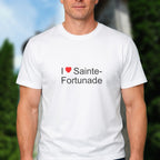 T-shirt I love sainte-fortunade
