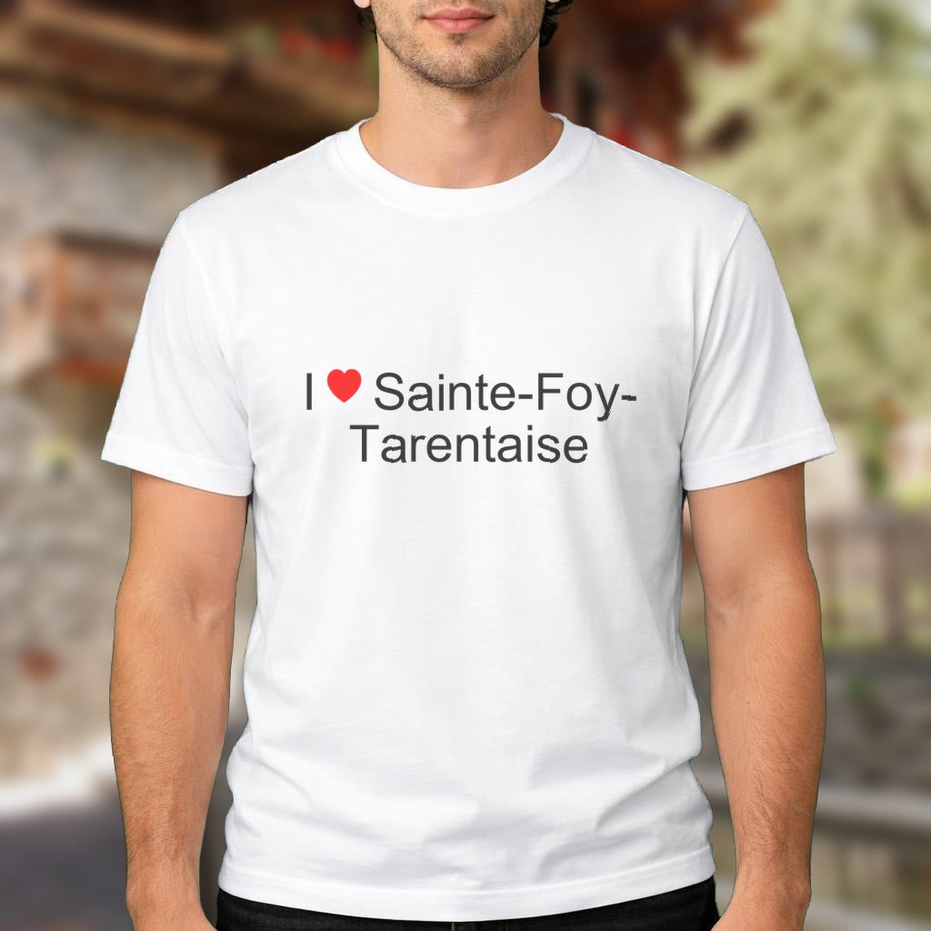 T-shirt I love sainte-foy-tarentaise