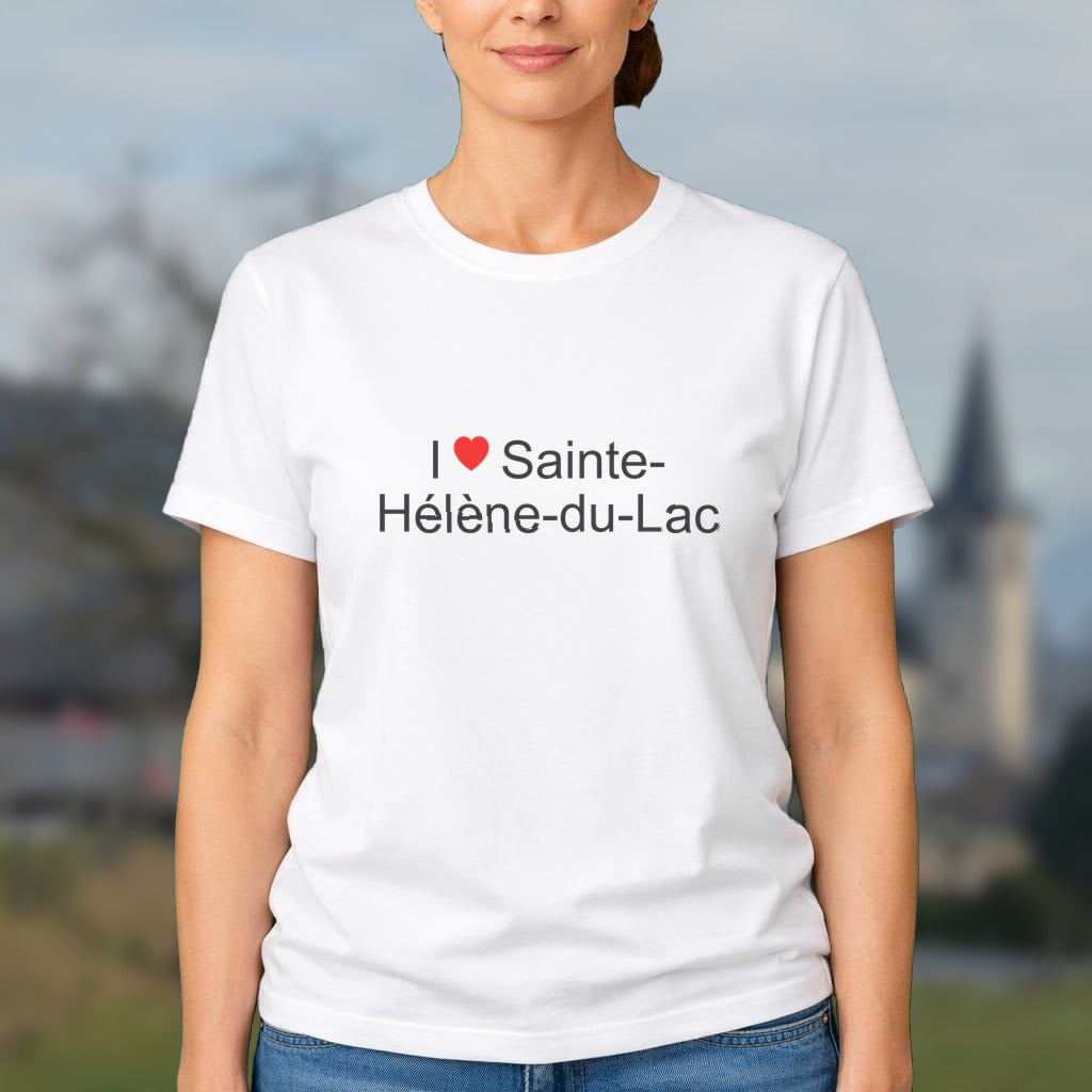 T-shirt I love sainte-hélène-du-lac
