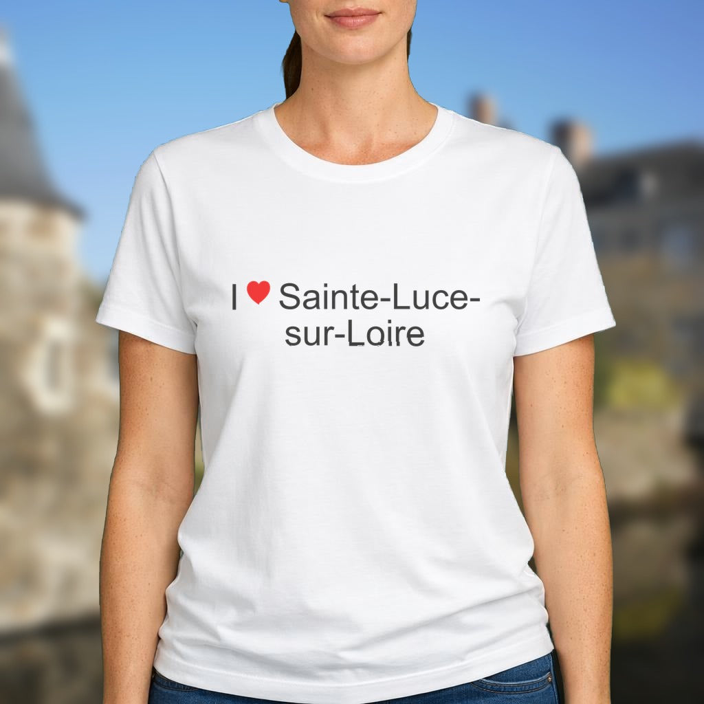 T-shirt I love sainte-luce-sur-loire
