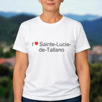 T-shirt I love sainte-lucie-de-tallano